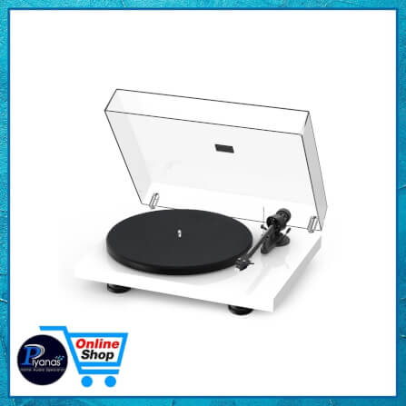 เครื่องเล่นแผ่นเสียง PROJECT : DEBUT CARBON EVO (พร้อมหัวเข็ม ORTOFON รุ่น 2M RED) (HIGH GLOSS WHITE)_3